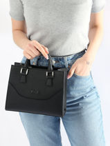 Sac Port Main Chlo Cuir Nathan baume Noir event 6-vue-porte