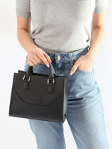 Sac Port� Main Chlo� Cuir Nathan baume Bleu event 6-vue-porte