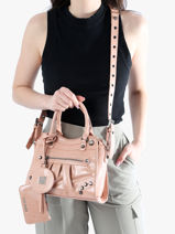 Handtas Patent Steve madden Roze patent 13000975-vue-porte
