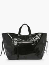 Sac Port Main Jess Aspect Mtallis Great by sandie Noir jess PU