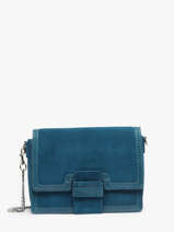 Sac Bandoulire Judith Cuir Great by sandie Bleu judith SNA