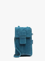 Telefoonetui New Zack Leder Great by sandie Blauw new zack SNA