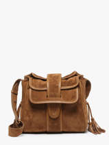 Sac Bandoulire Jim Cuir Great by sandie Beige jim LAM