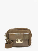 Sac Bandoulire Donna Cuir Great by sandie Vert donna LAM