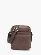 Cross Body Tas Spider Leder Etrier Bruin spider ESPI704S