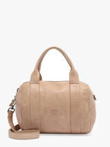 Handtas Smart Leder Basilic pepper Beige smart BSMA08