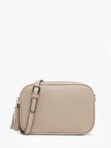 Cross Body Tas Grained Miniprix Beige grained HOWARD