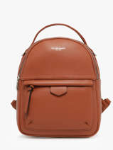 Sac  Dos Miniprix Marron grained F3606