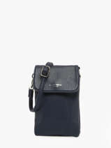 Cross Body Tas Grained Miniprix Blauw grained F3609