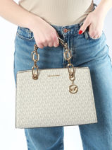 Sac Port Main Cynthia Michael kors Blanc cynthia S4GCYS2V-vue-porte