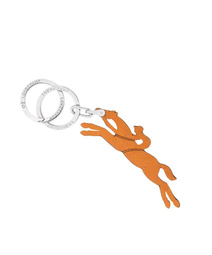 Longchamp Le pliage club Porte cls Orange