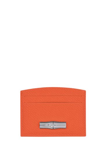 Longchamp Roseau Porte billets/cartes Orange