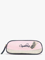 Pennenzak 2 Compartiments Vintage Family Boulanger Cameleon Roze vintage family boulanger TROU