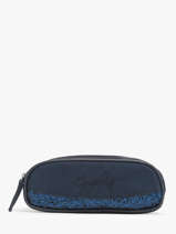 Pennenzak Kinderen 2 Compartimenten Vintage Fantasy Cameleon Blauw vintage fantasy TROU