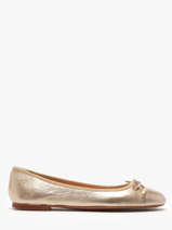 Ballerinas Uit Leder Inuovo Goud women B16003