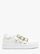 Sneakers En Cuir Liu jo Blanc women BA4019PX