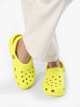 Mules Classic Bone Crocs Jaune women 10001-vue-porte