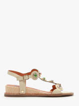 Sandalen Uit Leder Mam'zelle Beige women CSG2Q27