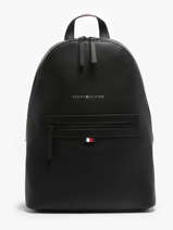 Sac  Dos Business Tommy hilfiger Noir essentiel AM09503