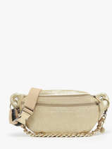 Heuptasje Leder Mila louise Goud vintage 23689X