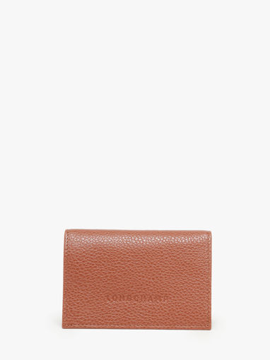 Longchamp Le foulonn� Porte billets/cartes Marron