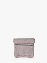 Porte-monnaie Etincelle Iris�e Cuir Etrier Argent etincelle irisee EETI5005