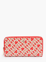 Portefeuille Tommy hilfiger Rood iconic tommy AW15743