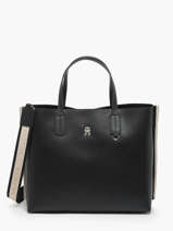 Sac Port Main Iconic Tommy Tommy hilfiger Noir iconic tommy AW15692