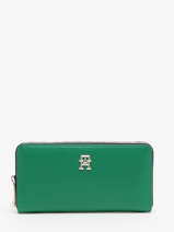Portefeuille Tommy hilfiger Groen th essential AW16094