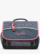 Cartable Enfant 3 Compartiments Cameleon Rose actual CA41