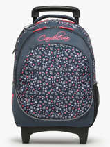 Sac A Dos  Roulettes Cameleon Rose actual SR39