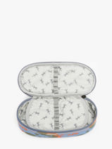 Trousse 1 Compartiment Retro Cameleon Multicolore retro PLUM-vue-porte