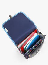 Rugzak Kleuter 1 Compartiment Cameleon Veelkleurig retro SD30-vue-porte