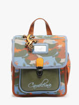 Sac  Dos 1 Compartiment Cameleon Multicolore retro SD30