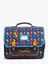 Cartable Enfant 2 Compartiments Cameleon Multicolore retro CA35