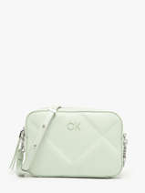 Cross Body Tas Ck Quilt Gerecycleerd Polyester Calvin klein jeans Groen ck quilt K611891