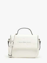 Sac Bandoulire Sculpted Calvin klein jeans Blanc sculpted K610829