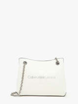 Sac Port paule Sculpted Calvin klein jeans Blanc sculpted K607831