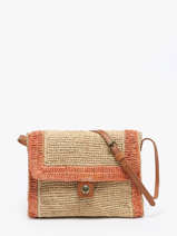 Sac Bandoulire L'atelier Du Crochet Le voyage en panier Beige l'atelier du crochet AM734