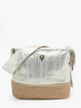 Sac Shopping Guimauve Le voyage en panier Blanc guimauve PM750