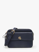 Sac Bandoulire Dryden Cuir Lauren ralph lauren Bleu dryden 31926645