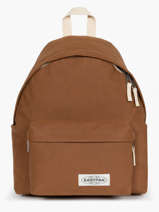 Rugzak 1 Compartiment Eastpak Bruin upgrained K620UPG
