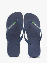 Tongs Brasil Logo Havaianas Bleu men 4110850H