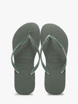Tongs Slim Havaianas Vert accessoires 4000030F