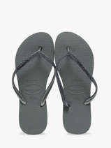 Tongs Slim Glitter Ii Havaianas Gris women 4146975F