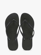 Tongs Slim Glitter Ii Havaianas Noir accessoires 4146975F