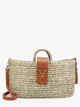 Sac Port Main Riviera Virginie darling Beige riviera RIVRMEDR