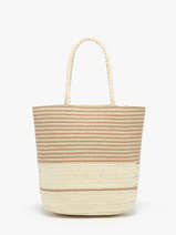 Sac Port paule Cabas Paille Gerard pasquier Beige cabas P24012