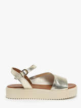 Sandalen Uit Leder We do Zilver women 45090