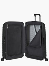 Valise Rigide L Proxis Samsonite Noir proxis CW6003-vue-porte